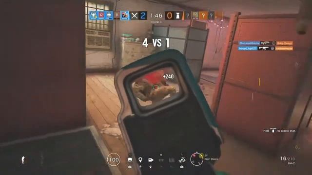 How a *PLAT* Plays With High Sens - EL MEJORRRR - RAINBOW SIX SIEGE смотреть онлайн