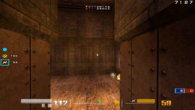 Optimus Gaming Q3 showdown: Z4muZ vs. fooKi - q3dm13 (02.03.2004) смотреть онлайн