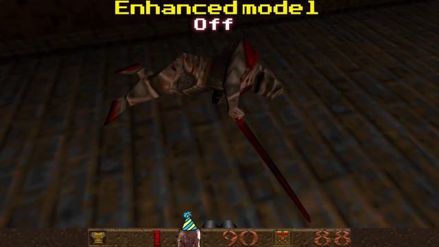 Quake remastered Enhanced model comparison Xb1X pt1 смотреть онлайн