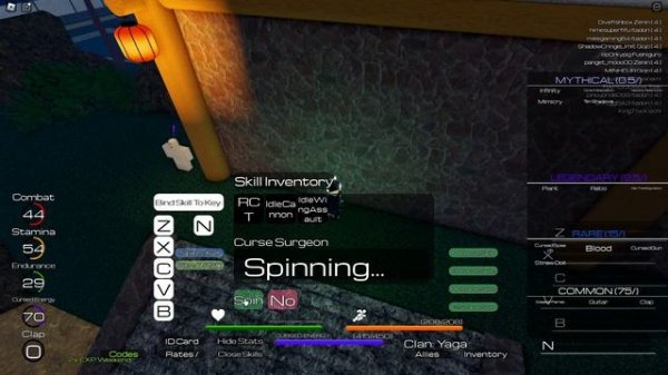 ALL *NEW* UPDATE CODES FOR JUJUTSU CHRONICLES! ROBLOX JUJUTSU CHRONICLES CODES! | jujutsu chronicle