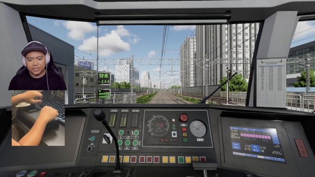 PLAYING HMMSIM METRO WITH A TRAIN CONTROLLER!! | Hmmsim Metro - Korean Train Simulator смотреть онлайн
