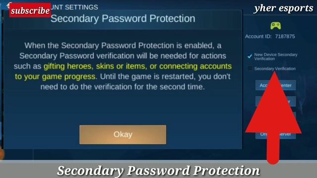 How to enable Secondary Password | New Device Secondary Verification in Mobile Legends смотреть онлайн