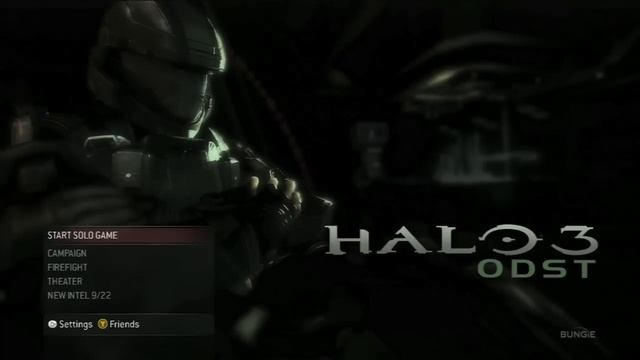Halo 3: ODST Title Screen (Xbox 360) смотреть онлайн