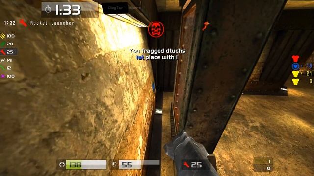 Quake Live: [SHORT] Another respawn kill on Toxicity by shaft смотреть онлайн