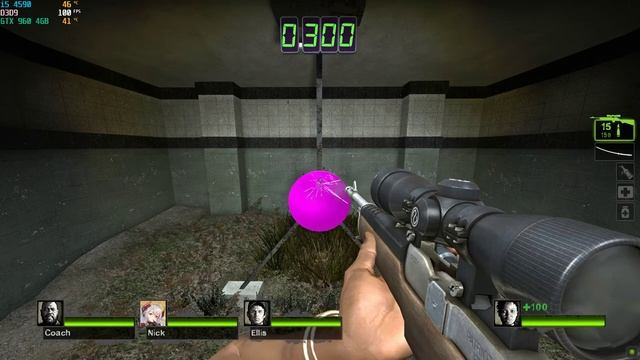 Left 4 Dead 2 Aim Training Facility 0.300ms shoot смотреть онлайн