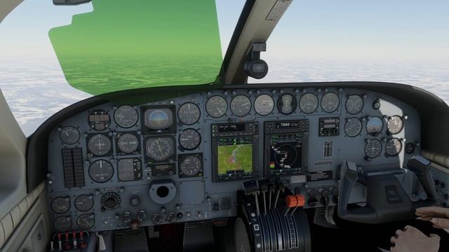 Карьера NeoFly  в сети VATSIM MSFS 2020 FLYSIMWARE Cessna 414AW CHANCELLOR