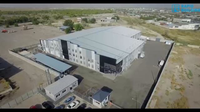 Видеосъемка реализованного фармацевтического производственного предприятия с АБК. РК г. Тараз смотреть онлайн