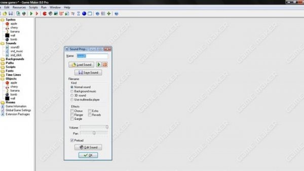 Game Maker 7 & 8 (how to make a easy game) part 1