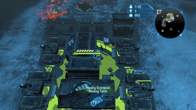 Halo Wars Rebels Won the game with 1 Tank! смотреть онлайн