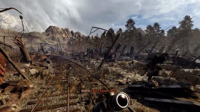 Mountains and clouds - Metro Exodus gameplay - 4K Xbox Series X смотреть онлайн
