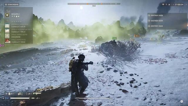 Helldivers 2 - Bugs in Classical pt 2 - Winter Showers смотреть онлайн