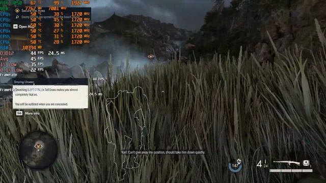 Sniper Elite 5 RTX 3050 + Ryzen 5 5600X (High Settings) смотреть онлайн