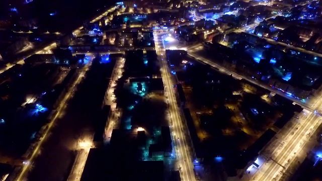 Ночной город полет 2016 год, смотреть онлайн