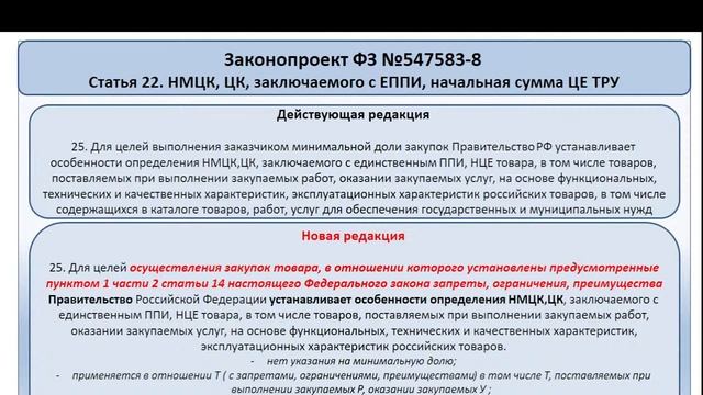 Проект изменений по нац.режиму. Приказ №126н