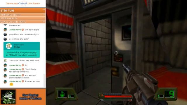 Soldier of Fortune (Dreamcast) | Live Playthrough Pt. 6 (Ending) смотреть онлайн