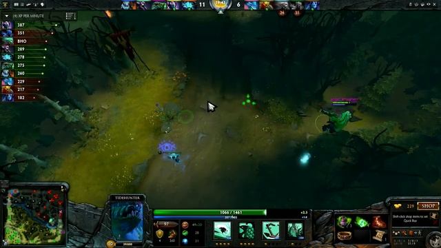 DotA 2: Mayhem Plays Tidehunter смотреть онлайн