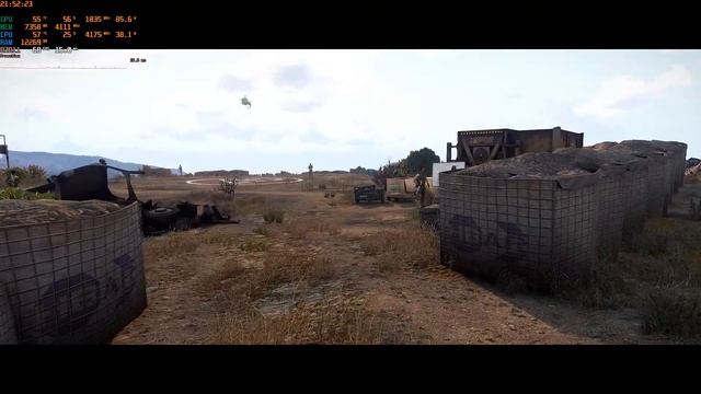 Arma 3 GTX 1070 Ryzen 5 3600
