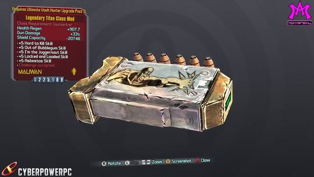 Borderlands 2 18 New LEGENDARY Class Mods Preview From Digistruct Peak Level 72 Upgrade! смотреть онлайн