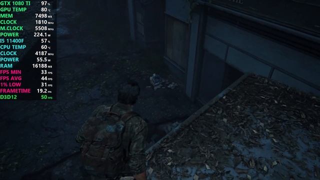 GTX 1080 ti The last of us part 1 benchmark смотреть онлайн
