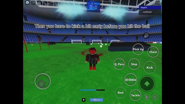 How to kick high in TPS Ultimate Soccer | Tutorial смотреть онлайн