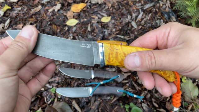 Подборка рабочих ножей по наличию/ Сталь хв5/х12мф ! смотреть онлайн