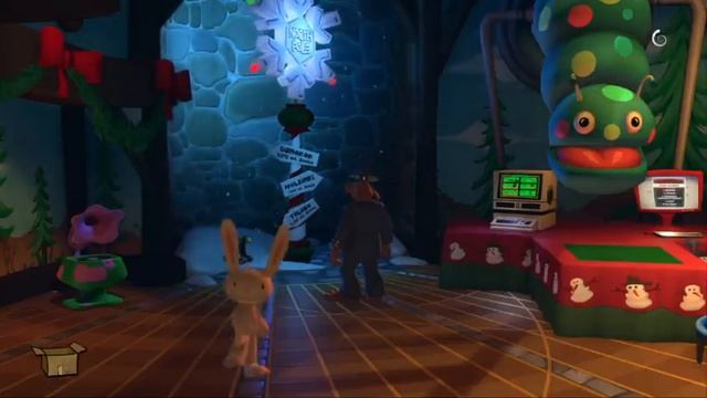 Let's Play Sam & Max Beyond Time and Space Remastered - Part 5 - A Christmas Exorcism смотреть онлайн