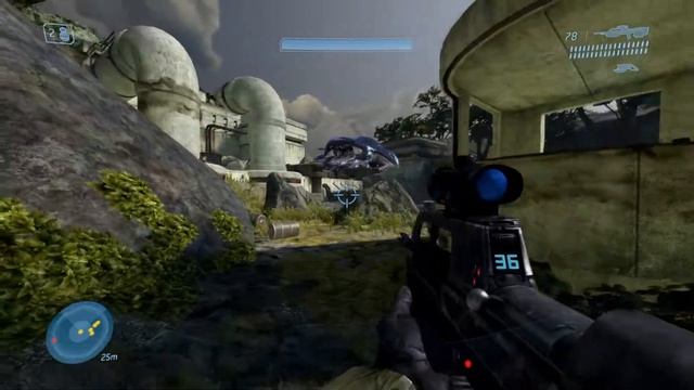 Прохождение HALO 3 - эпизод 1. смотреть онлайн