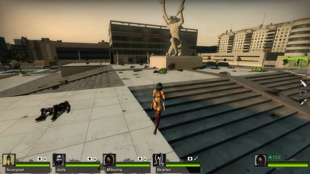 Mileena Vs Hulk Army - Epic Battle - Mortal Kombat Costume Skin Mod смотреть онлайн
