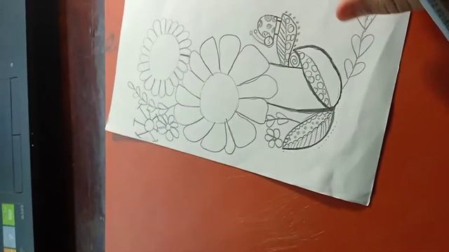 рисуем дудлинг цветы смотреть онлайн