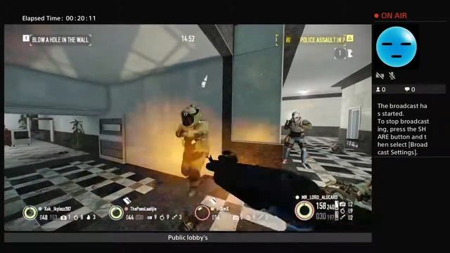 Payday 2 (Public lobby) смотреть онлайн