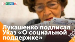 Лукашенко подписал Указ об отмене ограничения на размер пенсий работающим пенсионерам