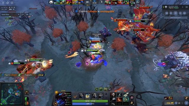 Yatoro - Sven | Team Spirit vs Elephant (game 2) BO2 | The International 2021 смотреть онлайн