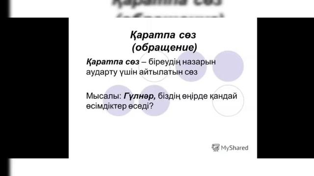Қаратылып айтылған сөйлем. Ерекше білім беруге қажеттілігі бар балаларға арналған сабақ смотреть онлайн