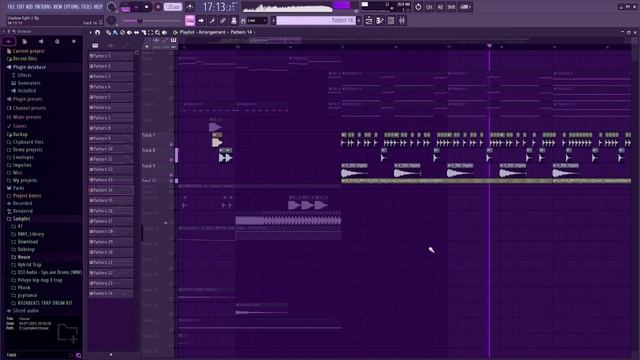 How to make Burning Town song from Shadow Fight 2 in fl studio смотреть онлайн