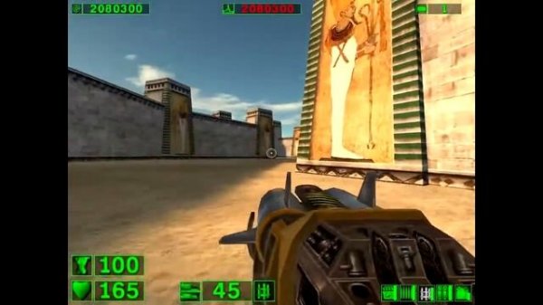 Serious Sam - Rocket jump!