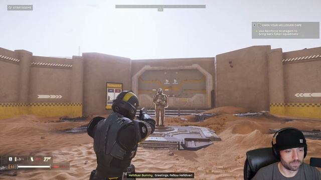 HELLDIVERS 2 INTRO AND BASIC TRAINING REACTION смотреть онлайн