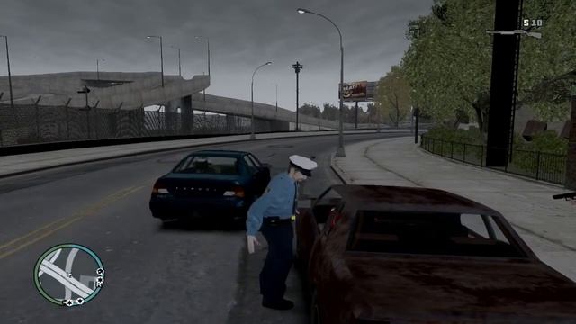 GTA 4 LCPDFR 1 0 Day 1 (Traffic stops & Donkey punching) смотреть онлайн