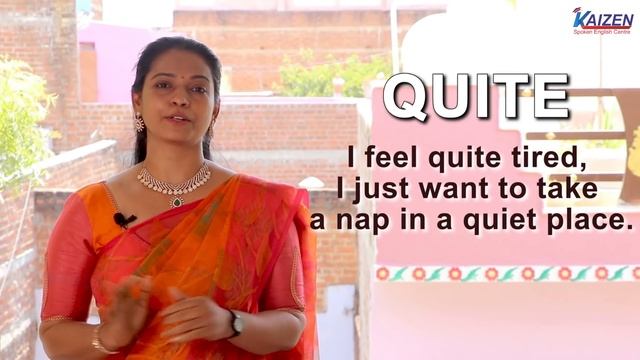 "Quite - Quiet - Quit" !!! | Never confuse yourself again! Spoken English in Tamil | Kaizen English смотреть онлайн