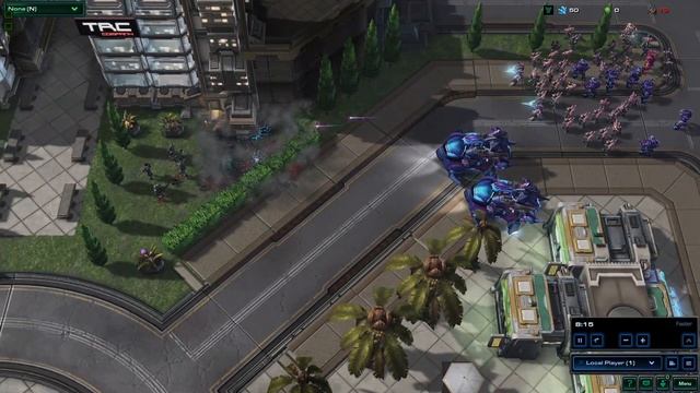 Halo Wars Clone - Covenant Lay Siege to a Human City (Halo in Starcraft) смотреть онлайн