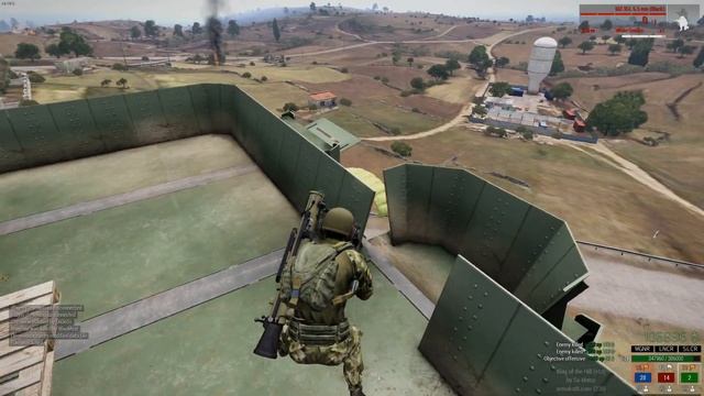Arma 3 King of the Hill - 128-36 KD - Chalkeia Infantry only - 1ROUND Kill Montage смотреть онлайн