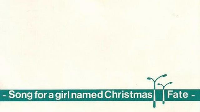 Nightcap - Song For A Girl Named Christmas (1984 Belgian New Wave)