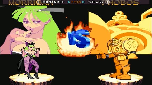 Vampire Hunter - darkstalkers' revenge - ODNANREF vs felineki FT10 смотреть онлайн