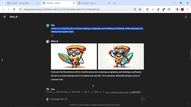 Dall-E Vector Stickers Vs Sticker Whiz | The Best AI Stickers Generator смотреть онлайн