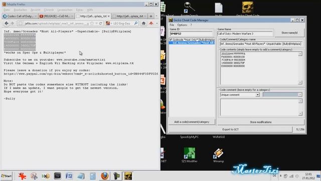 [TUT] How To Hack Any Wii Game Using Cheat Codes [Bully@Wiiplaza] смотреть онлайн