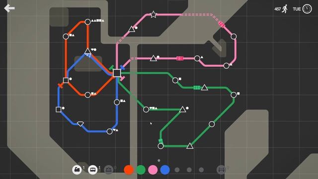 Mini Metro #2 New York 1972 Daily Map 1235 Points смотреть онлайн