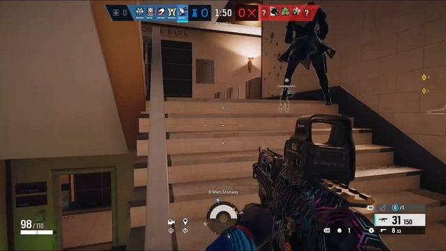 Azami kills Iana skin Nier 2B - Rainbow Six Siege Gameplay Clip - Xbox Series X (Full Width Version смотреть онлайн