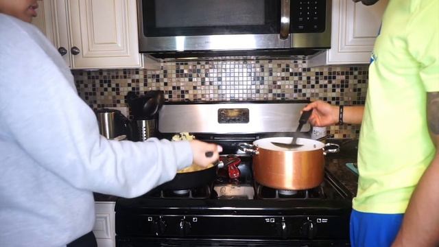 WE COOKED TOGETHER FOR THE FIRST TIME | DATE NIGHT | HUSBAND & WIFE | смотреть онлайн