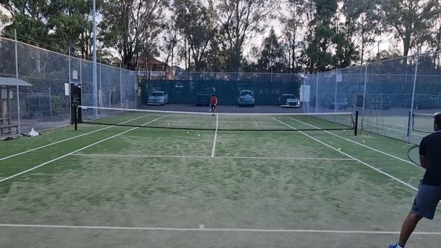 Friday evening tennis play - Single - Part 2 смотреть онлайн