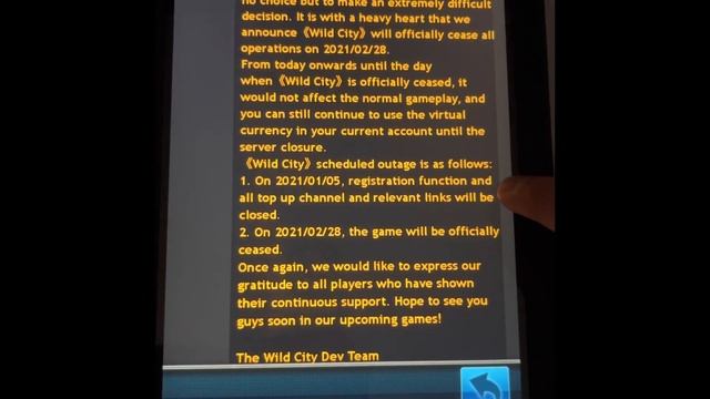 Wild City 🌃 Game App Is Shutting Down On 02/28/2021😢😢#fyp #wildcity смотреть онлайн