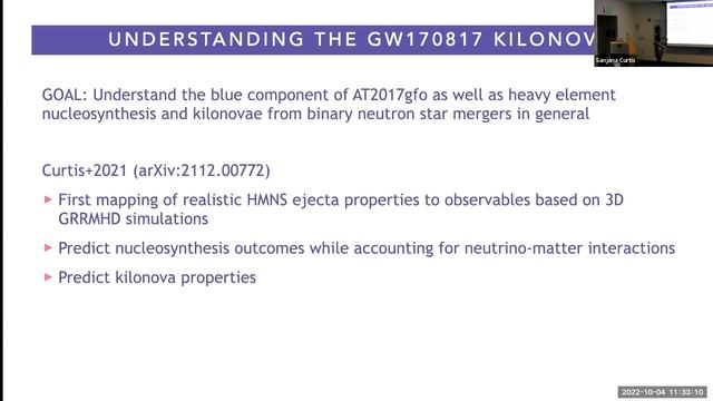 Compact Object Mergers and the Origin of Heavy Elements смотреть онлайн